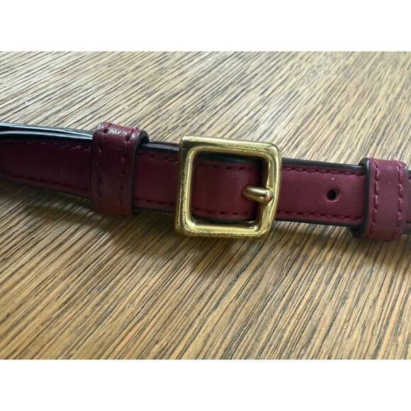 Coach Legacy Air Bag Crossbody Adjustable Length Chain Port Wine 25362 - Picture 13 of 16